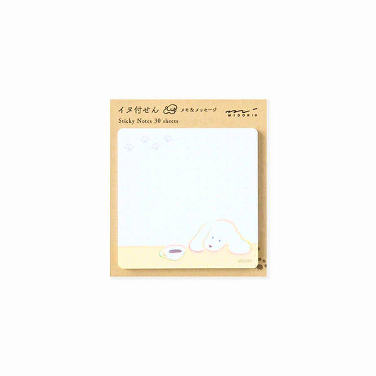 MIDORI - Sticky Notes: Coffee & Dog