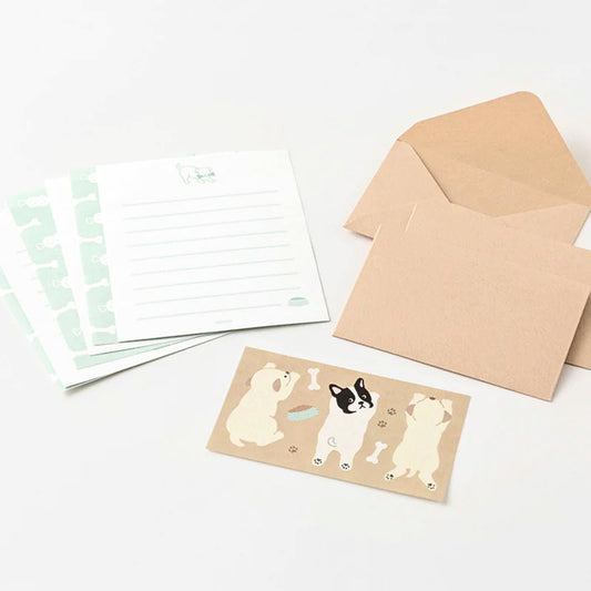 MIDORI - Message Letter Set: Dog