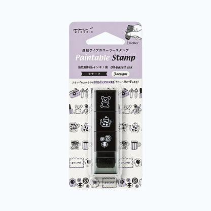 MIDORI - Paintable Roller Stamp: Motif