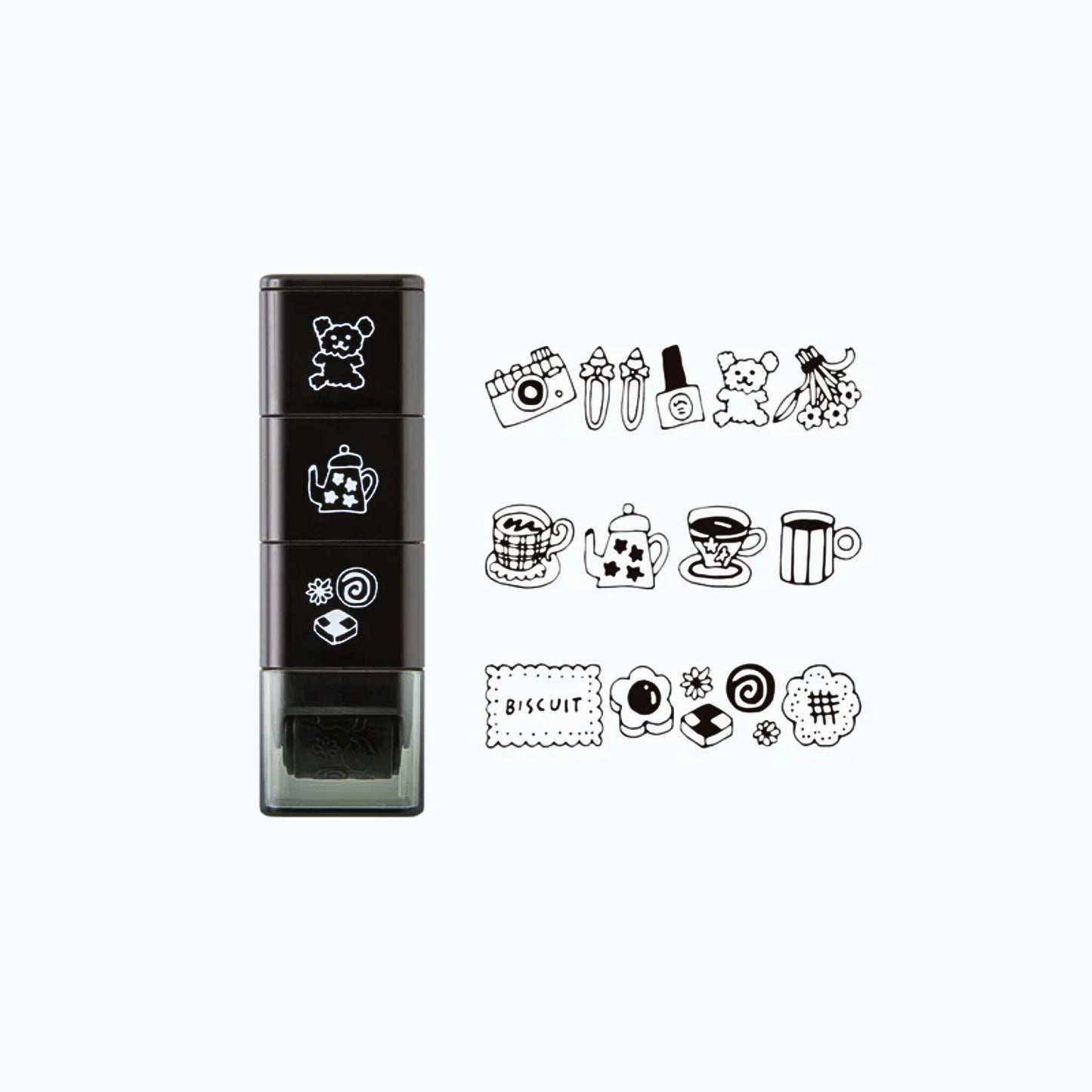 MIDORI - Paintable Roller Stamp: Motif