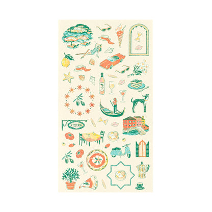 MIDORI - Country Journal Sticker Sheet