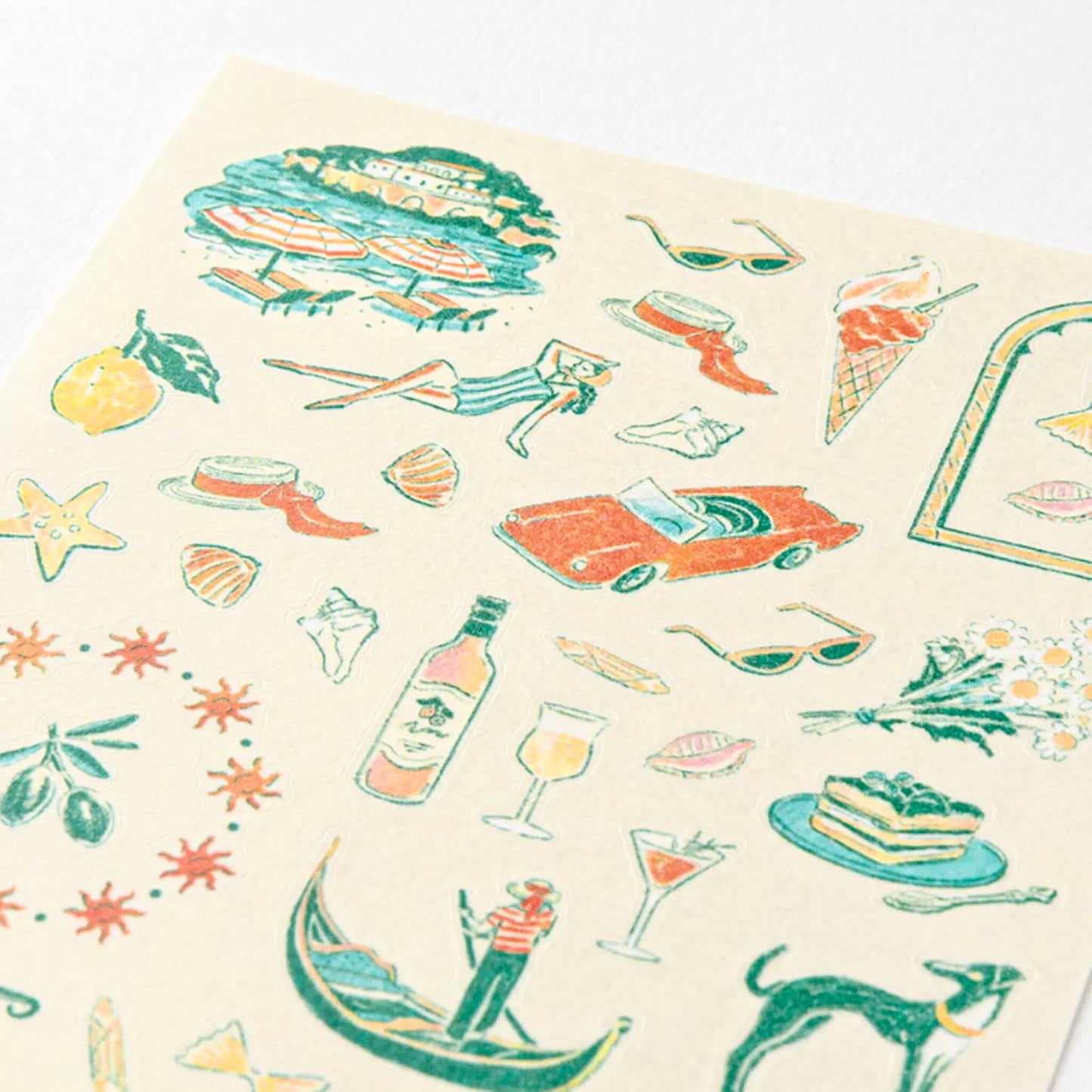 MIDORI - Country Journal Sticker Sheet