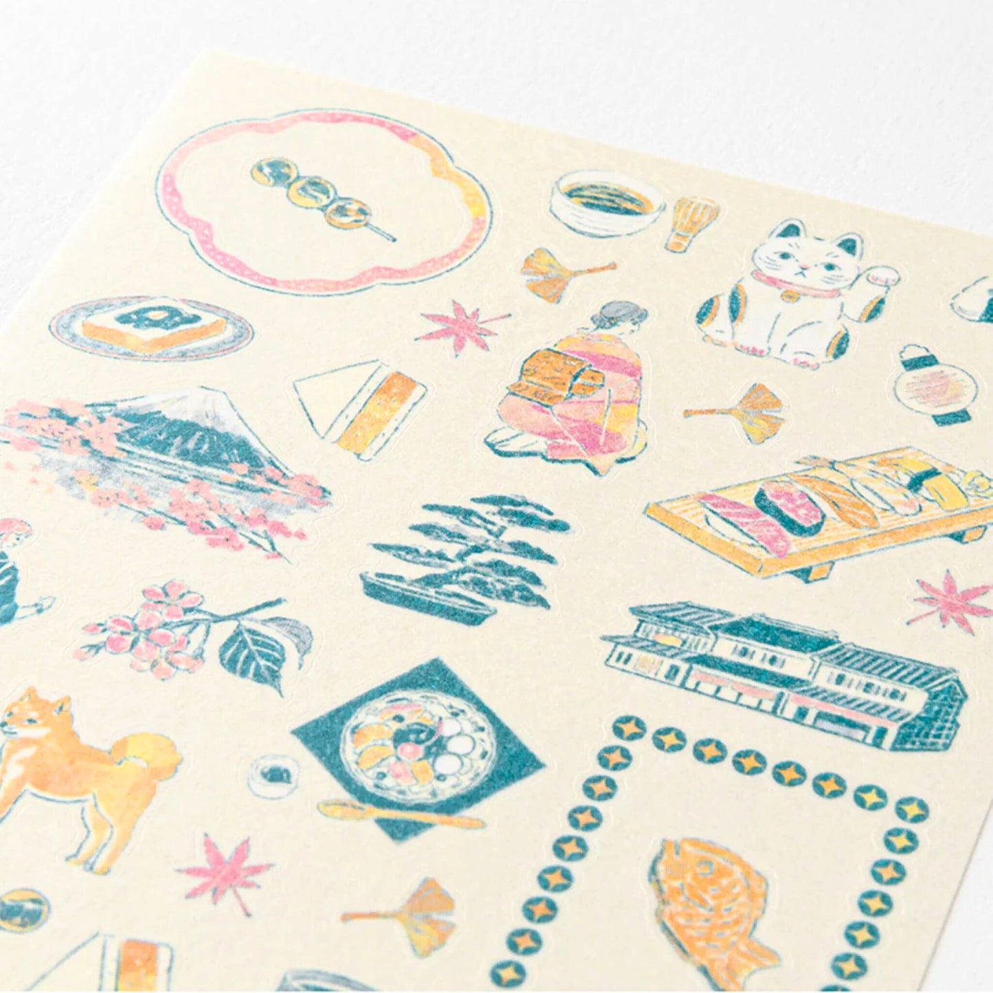 MIDORI - Country Journal Sticker Sheet