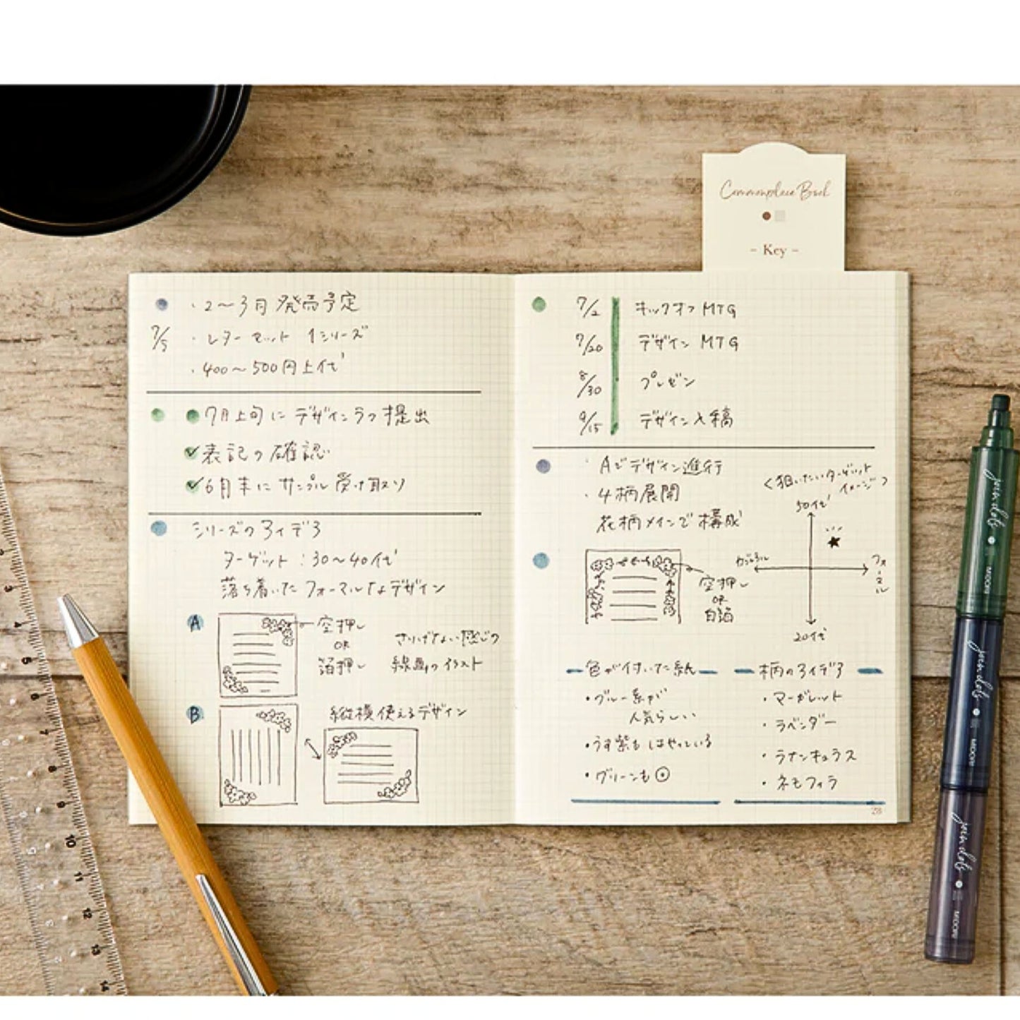 MIDORI - Connecting Pen Join Dots: Dark