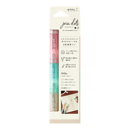 MIDORI - Connecting Pen Join Dots: Milky