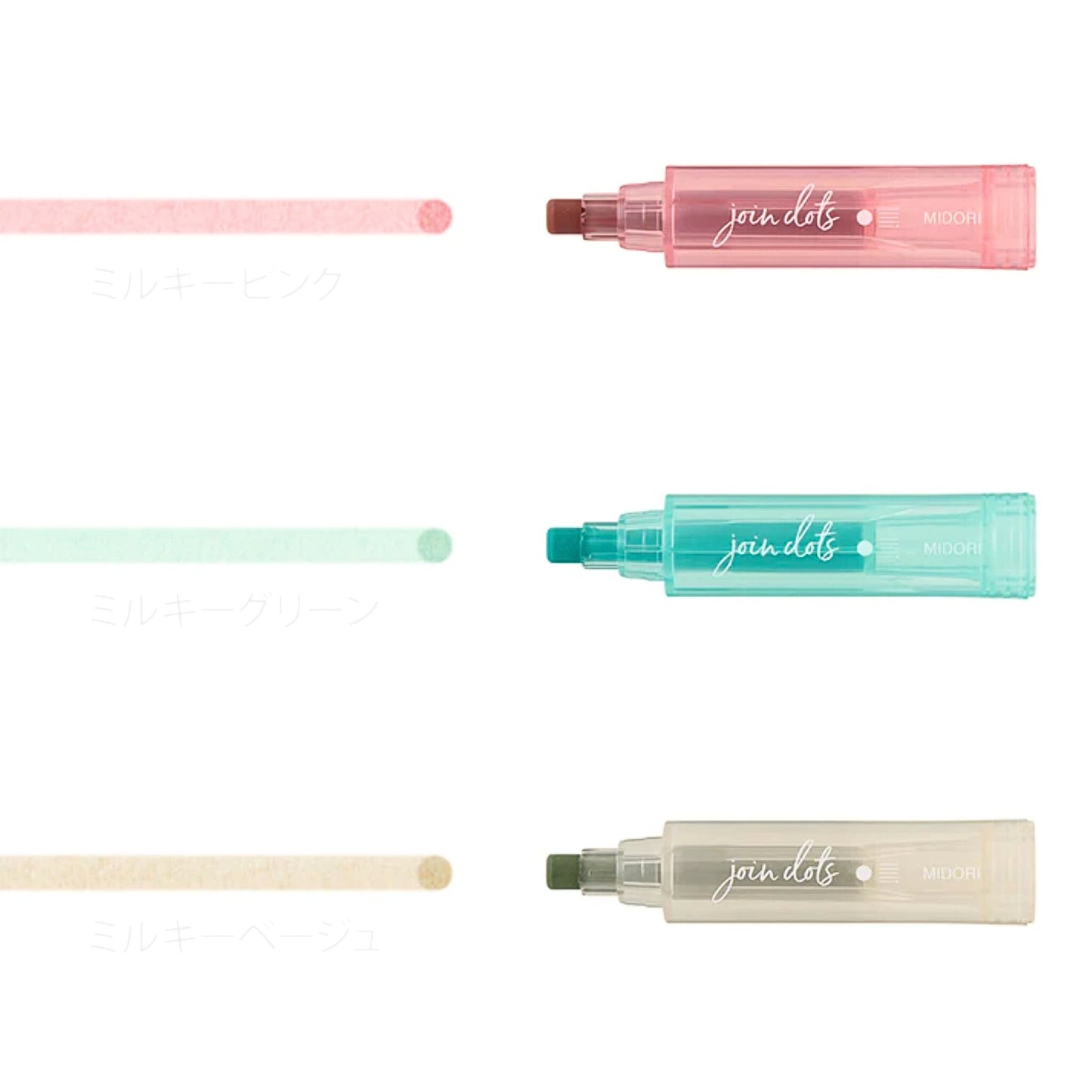 MIDORI - Connecting Pen Join Dots: Milky