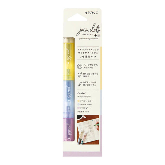 MIDORI - Connecting Pen Join Dots: Pastel