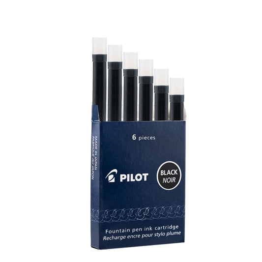 PILOT - Signature - Fountain Pen - Ink Cartridges - 6pk - 3 Colour Options