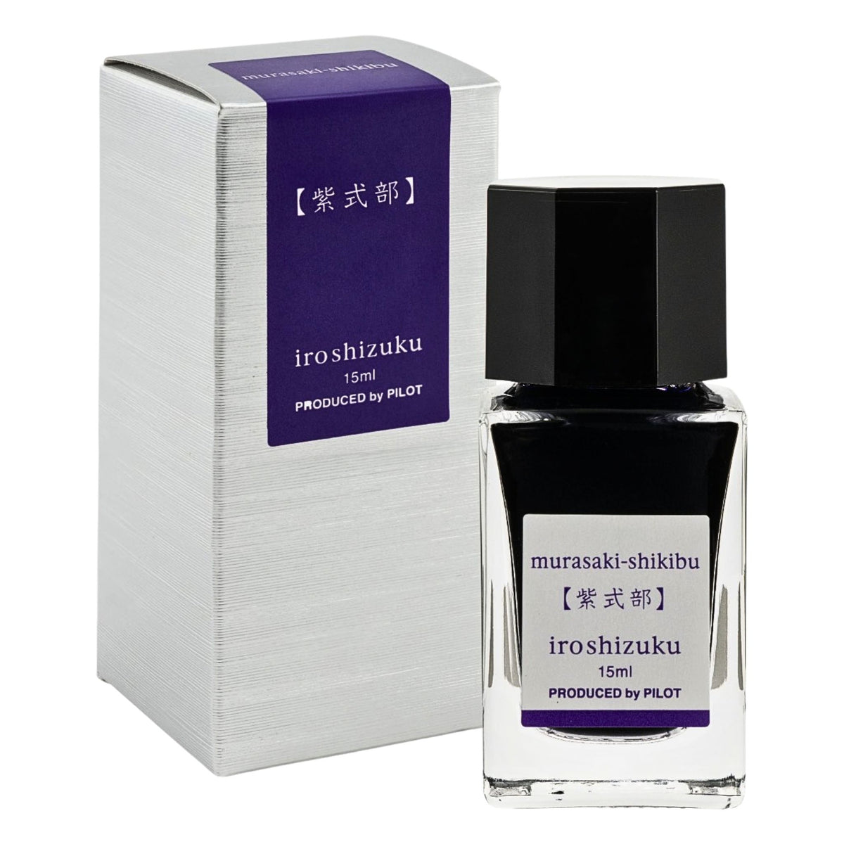PILOT - iroshizuku - Fountain Pen - Ink Bottle - 15ml - Japanese Beautyberry - murasaki-shikibu