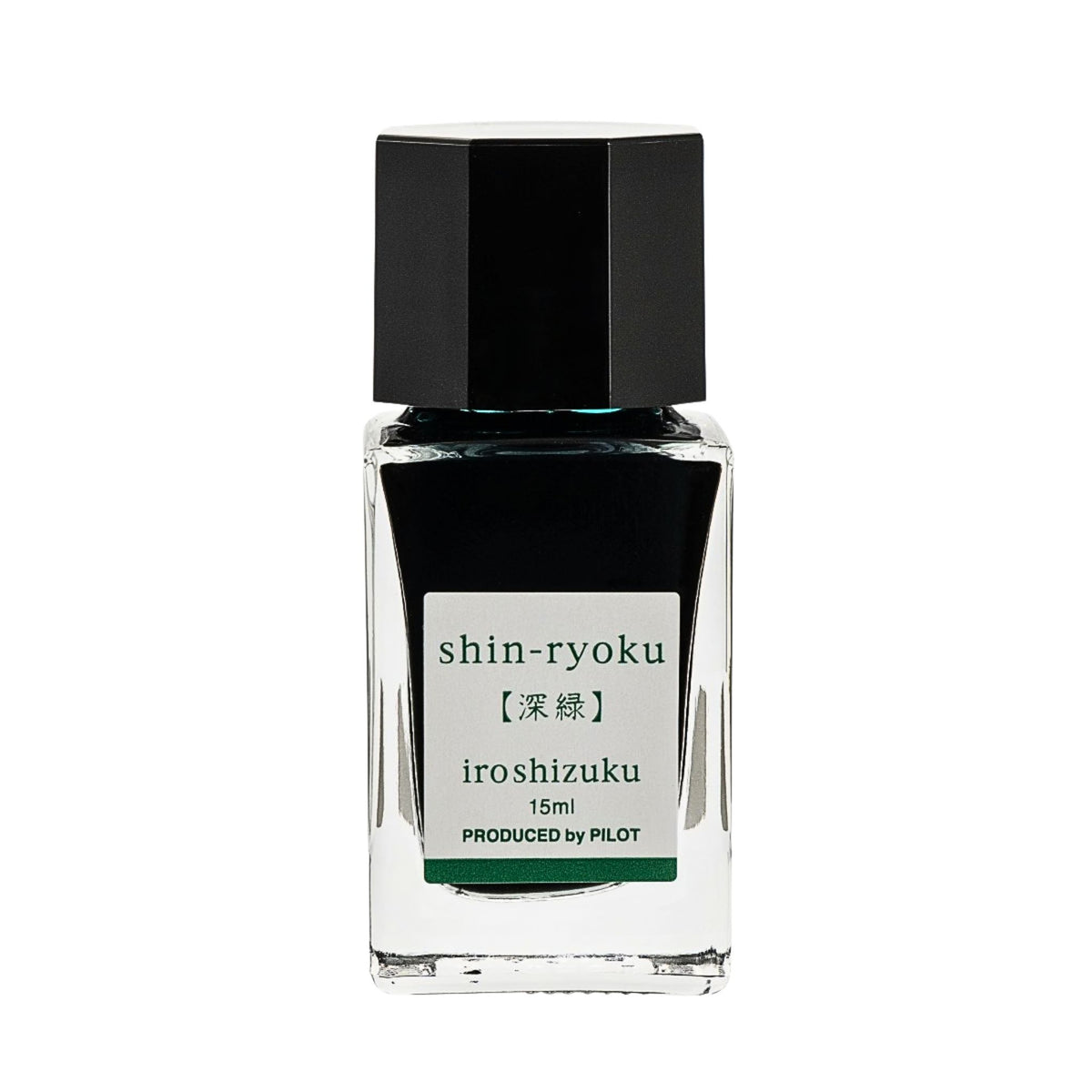 PILOT - iroshizuku - Fountain Pen - Ink Bottle - 15ml - Forest Green - shin-ryoku