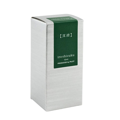 PILOT - iroshizuku - Fountain Pen - Ink Bottle - 15ml - Forest Green - shin-ryoku