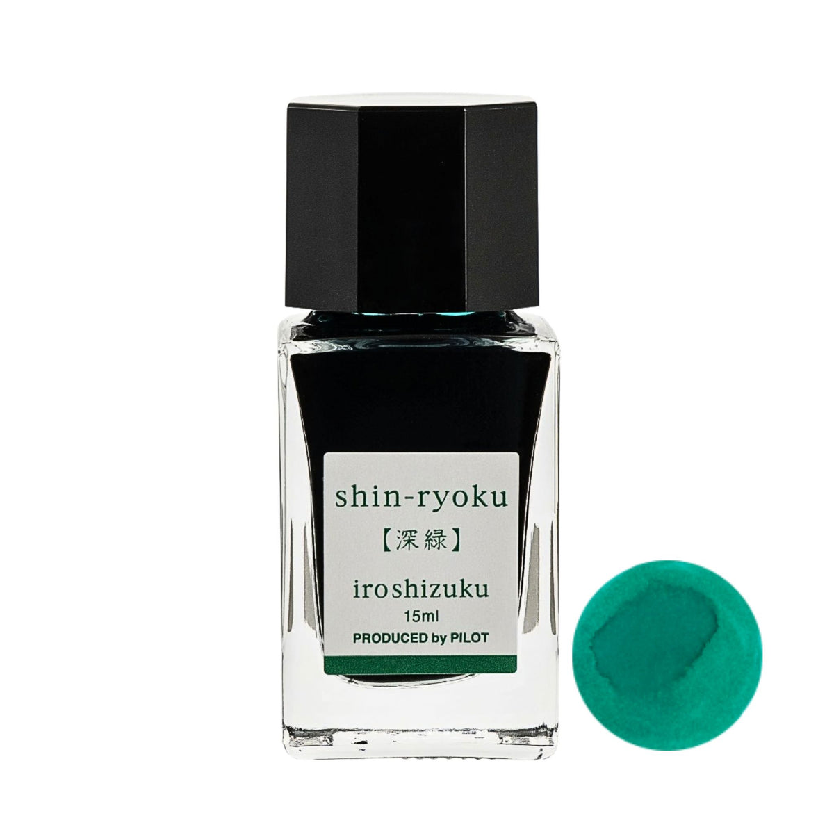 PILOT - iroshizuku - Fountain Pen - Ink Bottle - 15ml - Forest Green - shin-ryoku