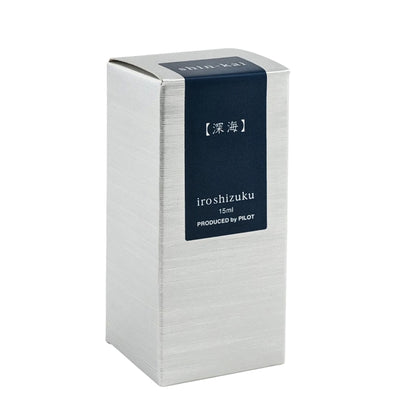 PILOT - iroshizuku - Fountain Pen - Ink Bottle - 15ml - Deep Sea - shin-kai