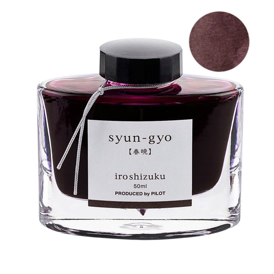 PILOT - iroshizuku - Fountain Pen - Ink Bottle - 50ml - Spring Dawn - syun-gyo