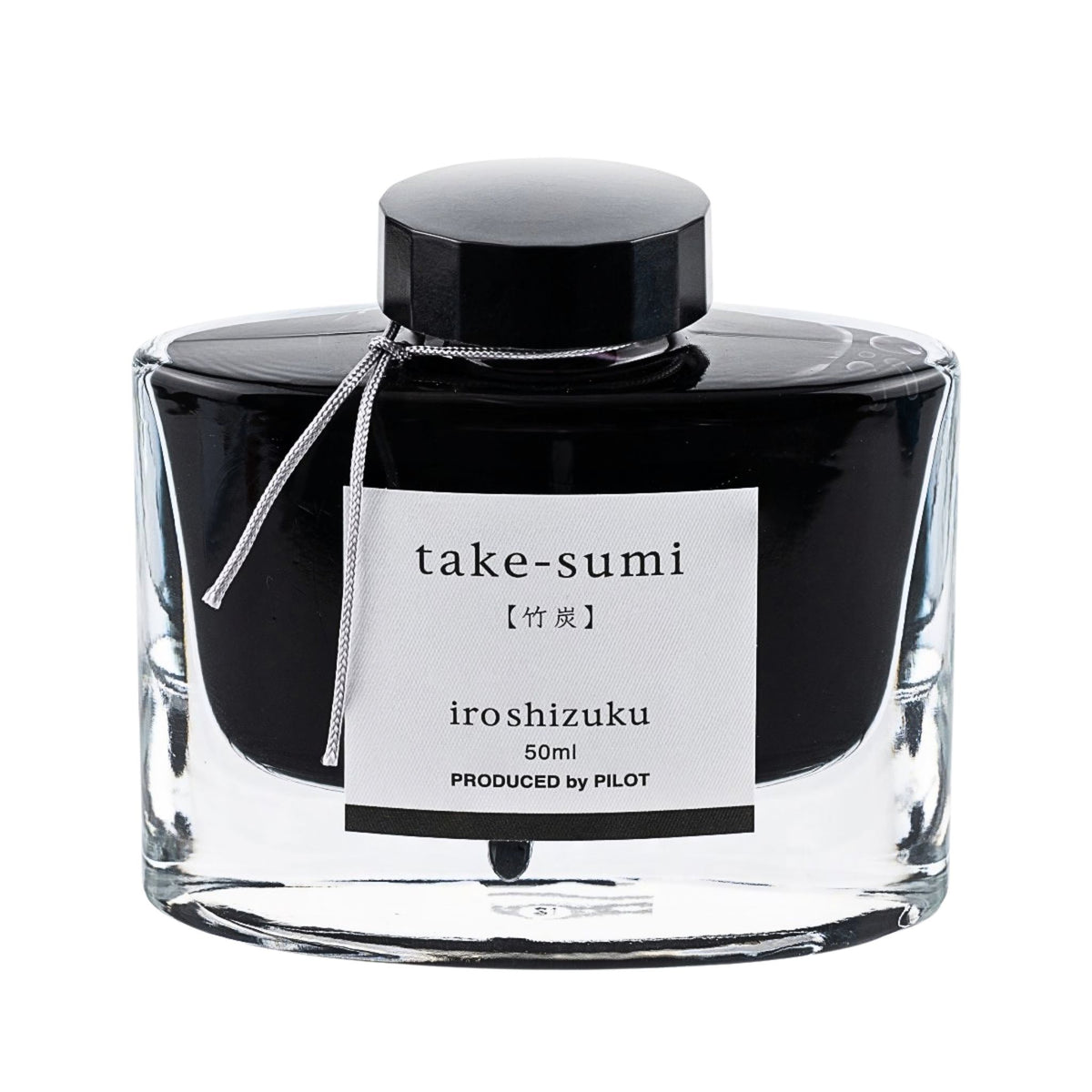 PILOT - iroshizuku - Fountain Pen - Ink Bottle - 50ml - Bamboo Charcoal - take-sumi