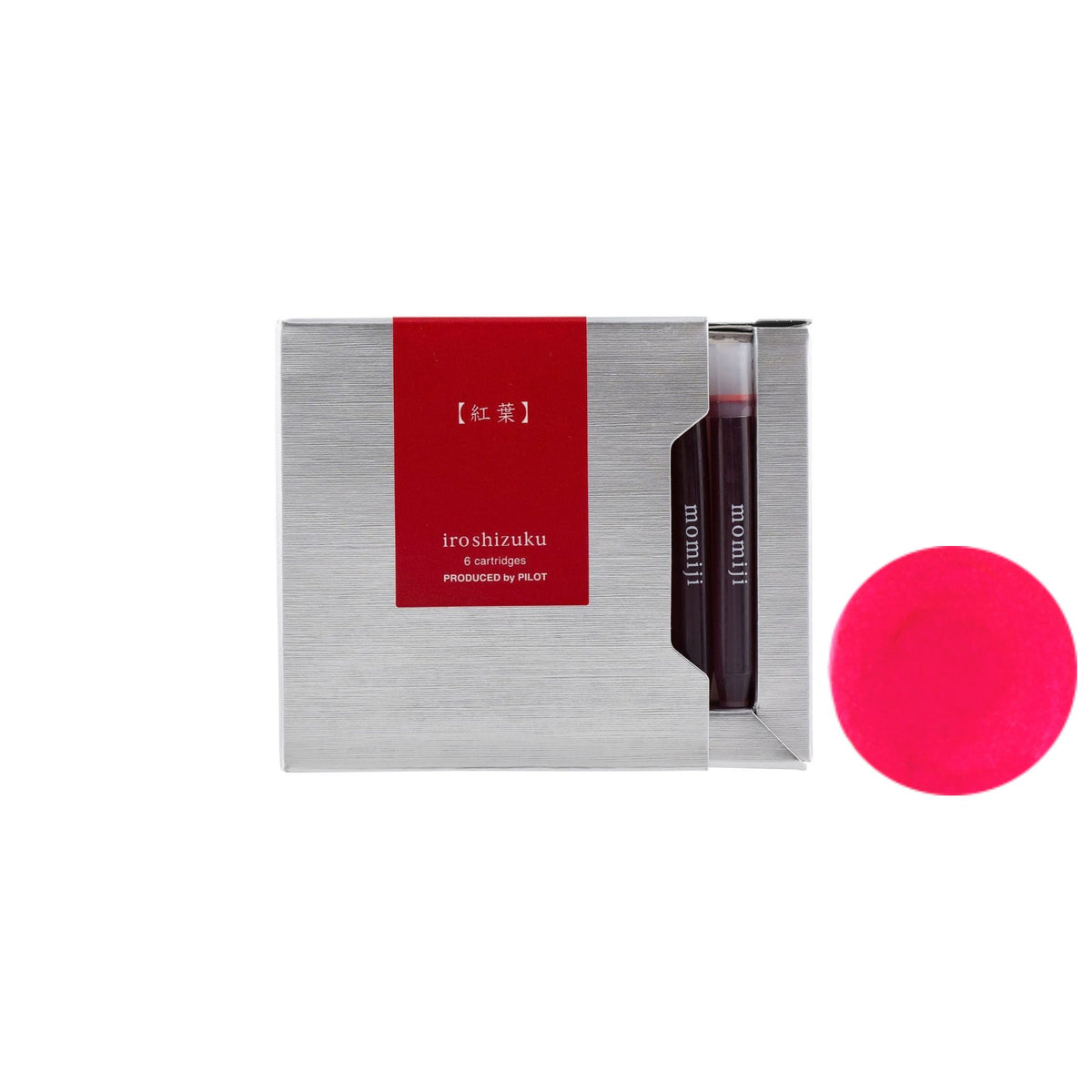 PILOT - iroshizuku - Fountain Pen - Ink Cartridge - 6pk - Autumn Leaves - momiji