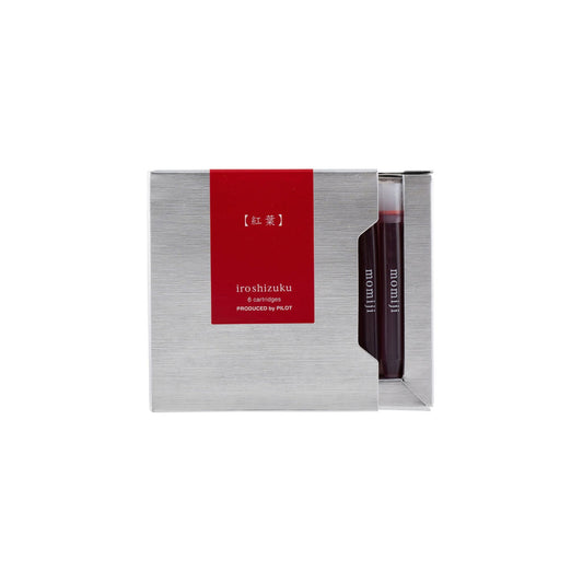 PILOT - iroshizuku - Fountain Pen - Ink Cartridge - 6pk - Autumn Leaves - momiji