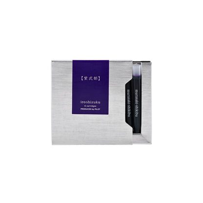 PILOT - iroshizuku - Fountain Pen - Ink Cartridge - 6pk - Japanese Beautyberry - murasaki-shikibu
