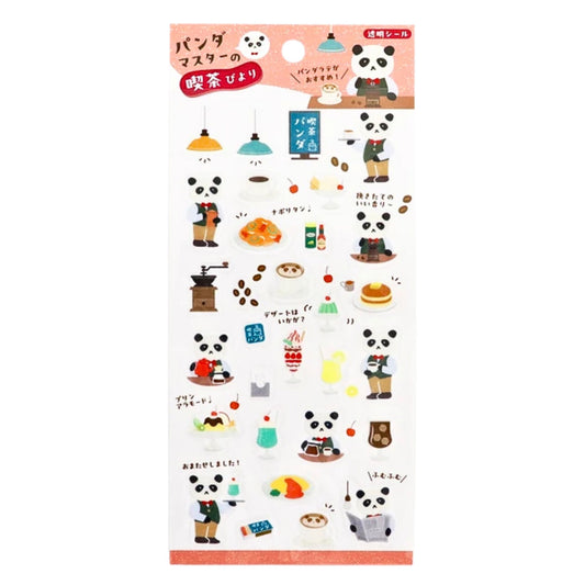 SAIEN - Planner Stickers - Panda Master's Café Days