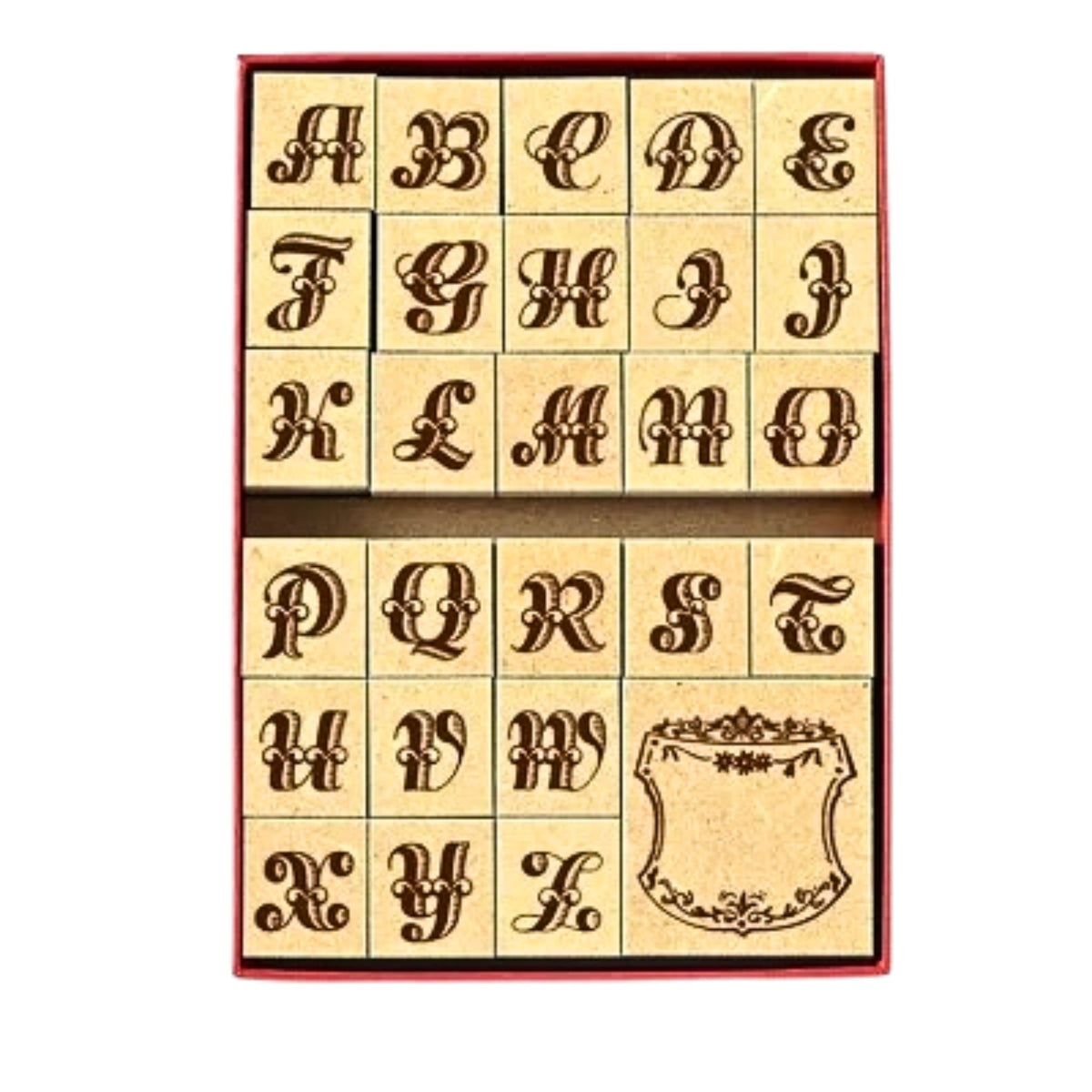 Sanby - Rubber Stamp - Alphabet Stamp Set