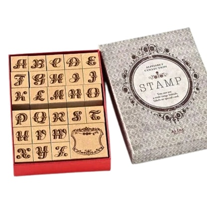 Sanby - Rubber Stamp - Alphabet Stamp Set