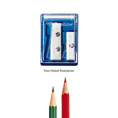 Tombow - W Sharpener - Pencil Sharpener - Clear Blue