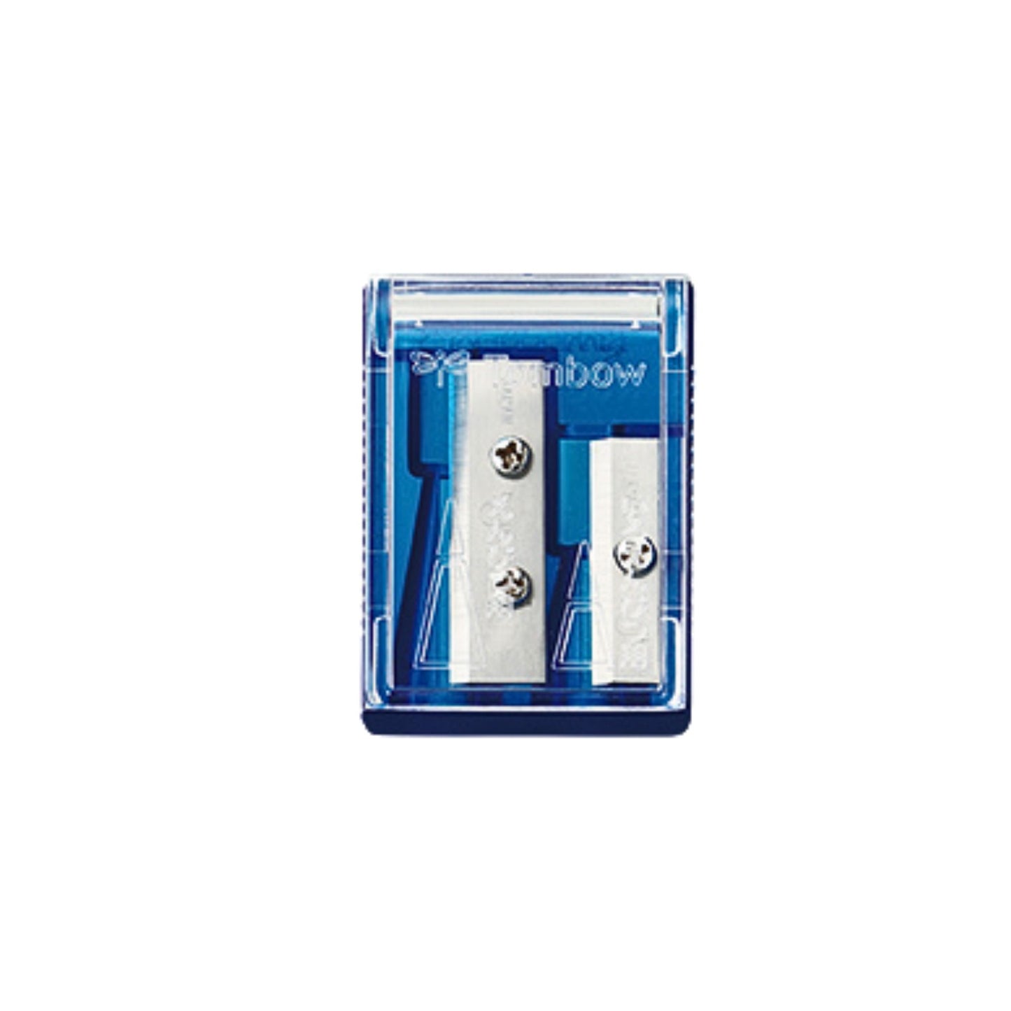 Tombow - W Sharpener - Pencil Sharpener - Clear Blue