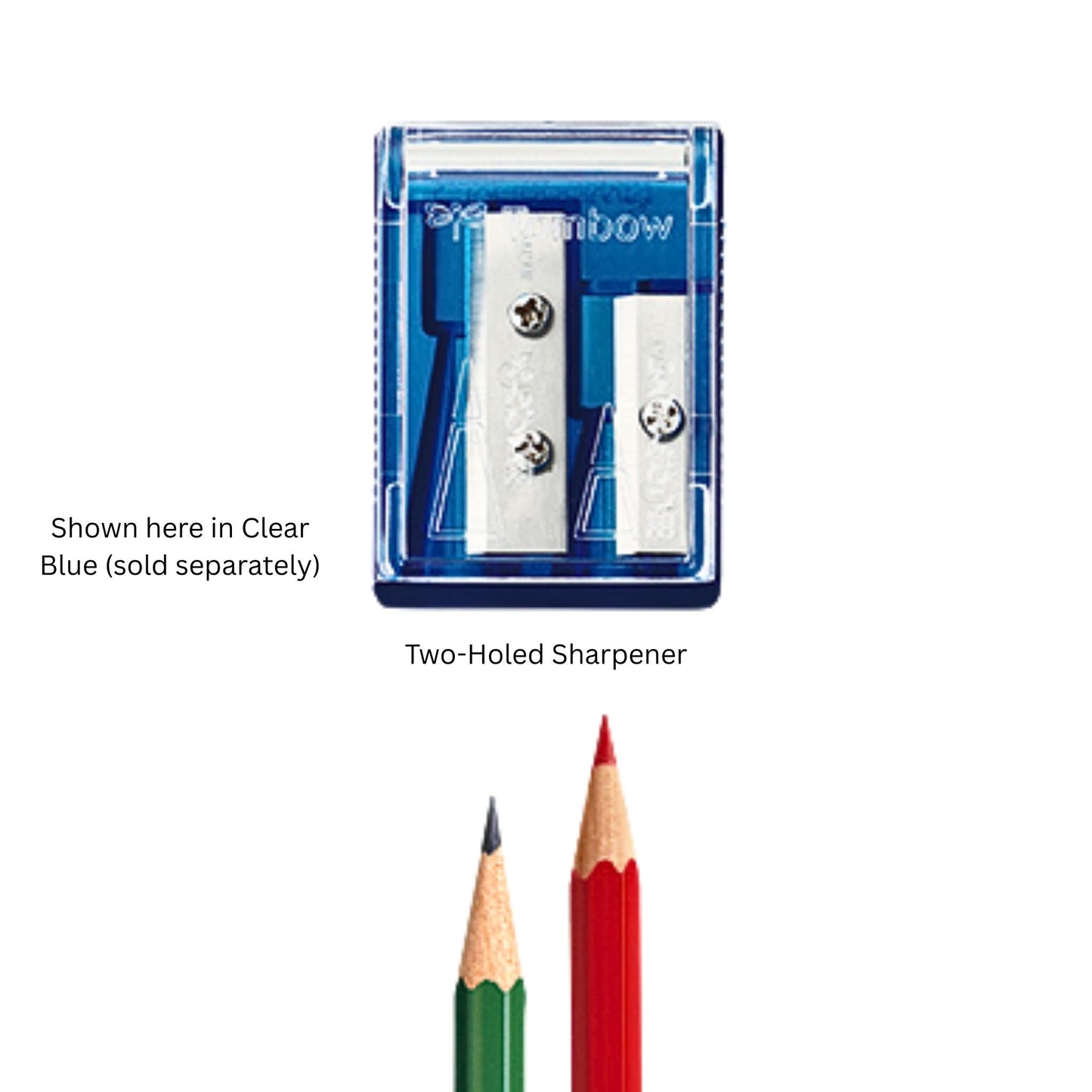 Tombow - W Sharpener - Pencil Sharpener - Green
