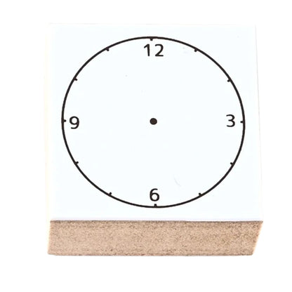 Sanby - Rubber Stamp - Lifelog Stamp - Small Clock