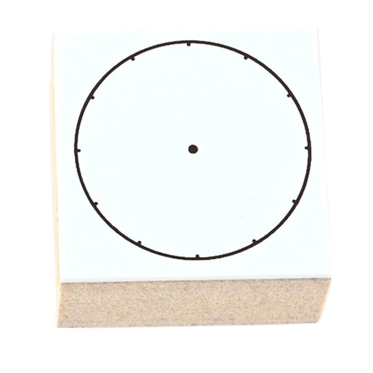 Sanby - Rubber Stamp - Lifelog Stamp - Small Clock - Blank Face