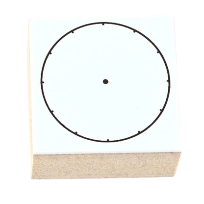 Sanby - Rubber Stamp - Lifelog Stamp - Small Clock - Blank Face