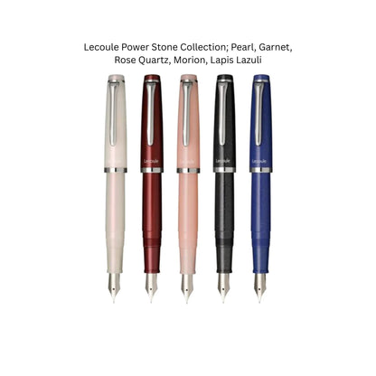 Sailor - Lecoule Power Stone Fountain Pen Garnet - Nib Size: Medium-Fine