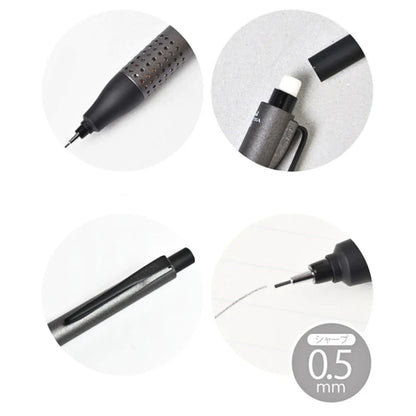 Uni - Kuru Toga - Advance Upgrade - Mechanical Pencil - Gun Metallic - 0.5mm