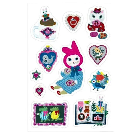 Sanby - Yumi Kitagishi - Multi-Sticker - Tea Time