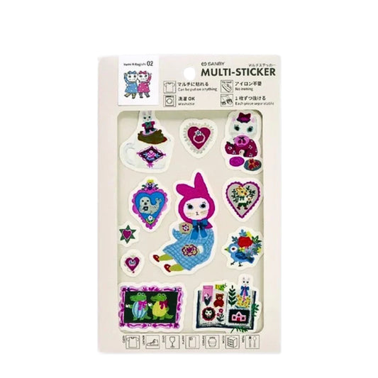 Sanby - Yumi Kitagishi - Multi-Sticker - Tea Time