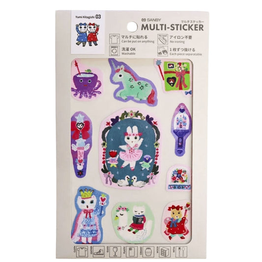 Sanby - Yumi Kitagishi - Multi-Sticker - Fantasy Time