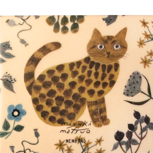 MATOKA - Miyuki Matsuo - Memo Pad - Rosette