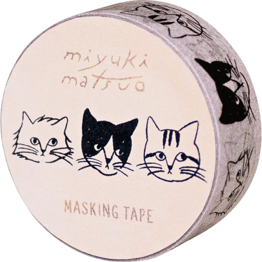 MATOKA - Miyuki Matsuo - Washi Tape - 15mm - Minette