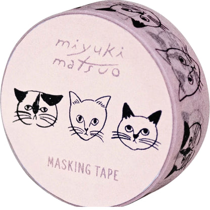 MATOKA - Miyuki Matsuo - Washi Tape - 15mm - Amy