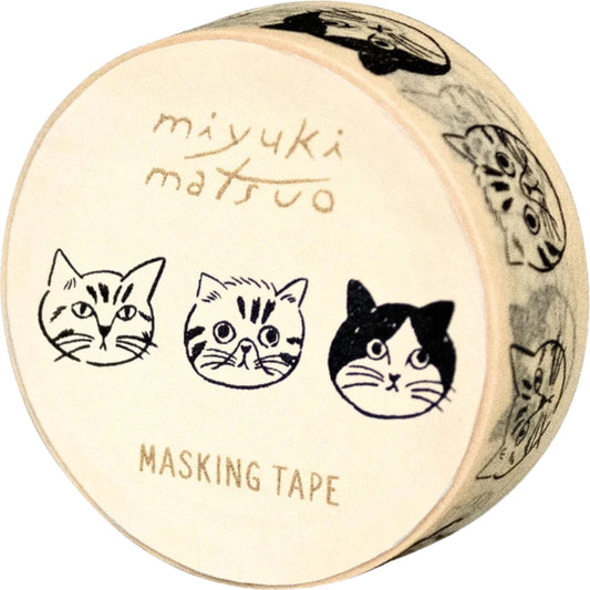 MATOKA - Miyuki Matsuo - Washi Tape - 15mm - Rosette