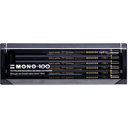 Tombow - MONO 100 - Highest Quality - 12-Pack - Pencils - HB