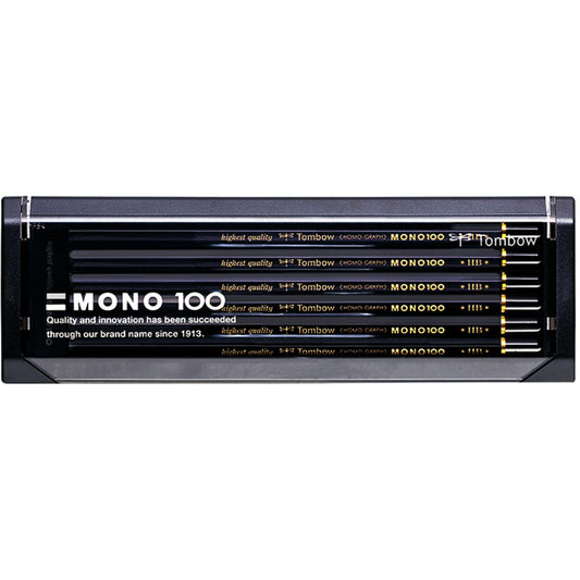 Tombow - MONO 100 - Highest Quality - 12-Pack - Pencils - HB