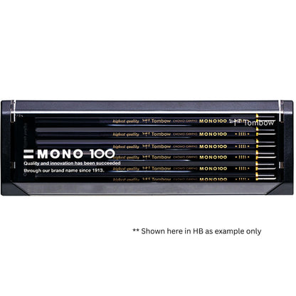 Tombow - MONO 100 - Highest Quality - 12-Pack - Pencils - 2B