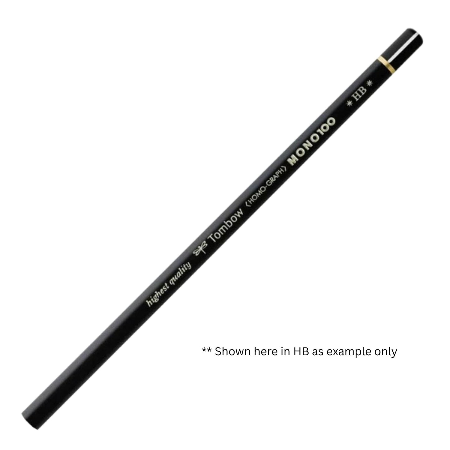 Tombow - MONO 100 - Highest Quality - 12-Pack - Pencils - 2B