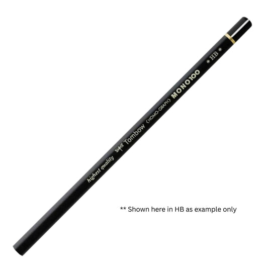 Tombow - MONO 100 - Highest Quality - 12-Pack - Pencils - 6B