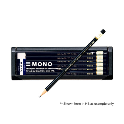 Tombow - MONO - Premium - 12-Pack - Pencils - 6B