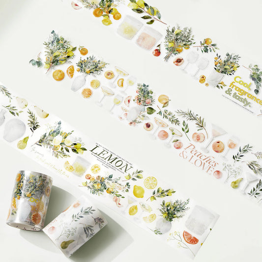 WT - Mediterranean Breeze Wide Washi/PET Tape