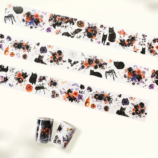 WT - Mystic Meow Wide Washi/PET Tape