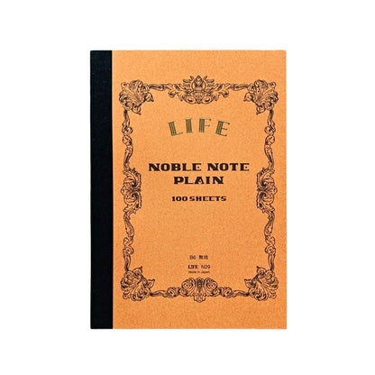 LIFE - Noble Note - Notebook - Plain - Blank - B6