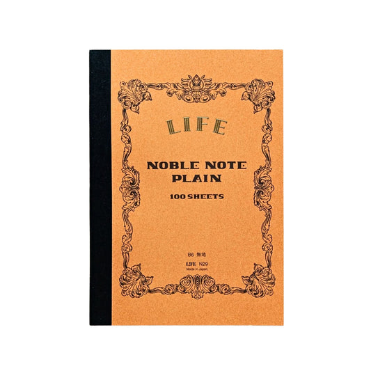 LIFE - Noble Note - Notebook - Plain - Blank - B6